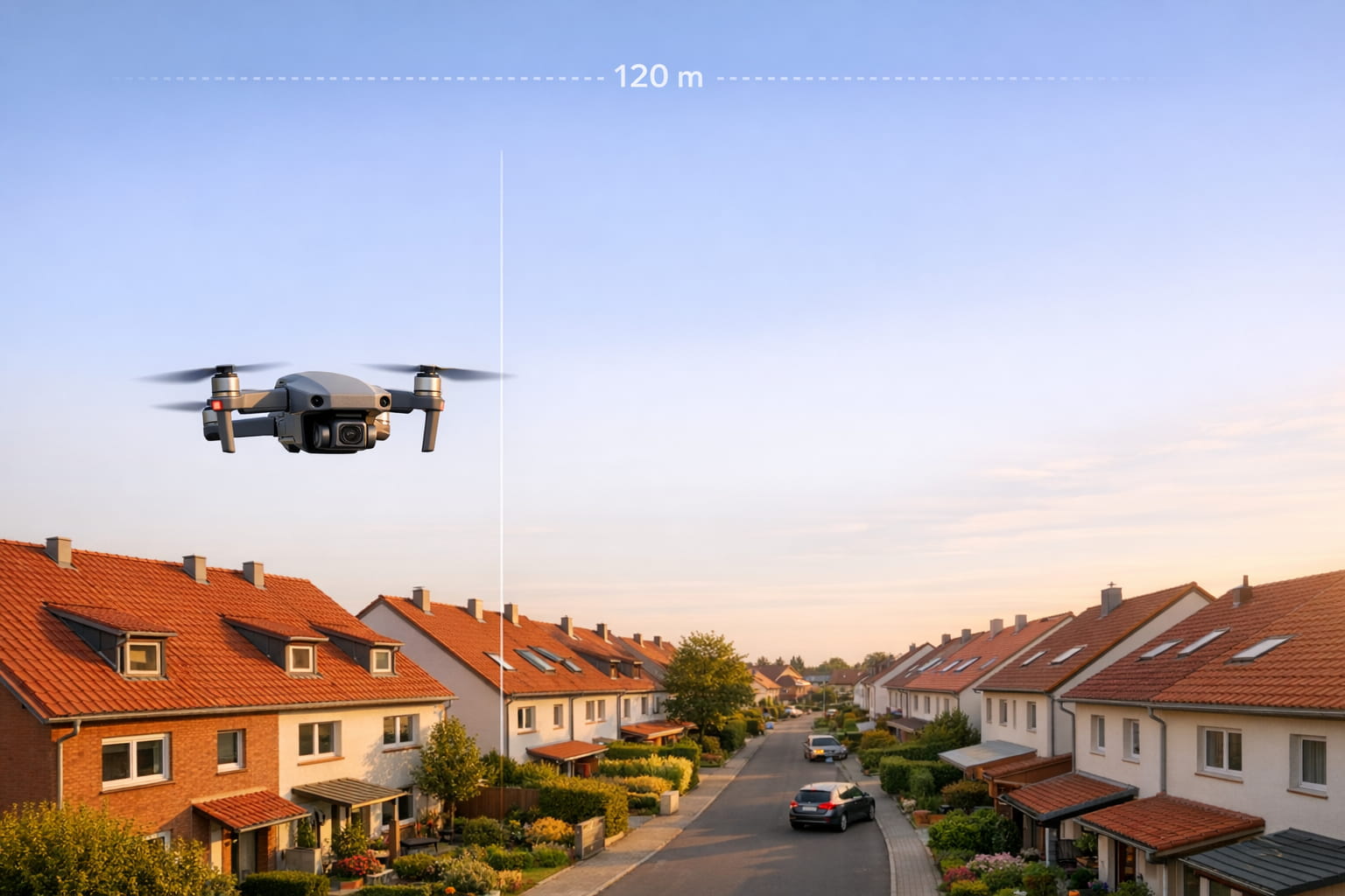 Dürfen Drohnen im Wohngebiet fliegen?