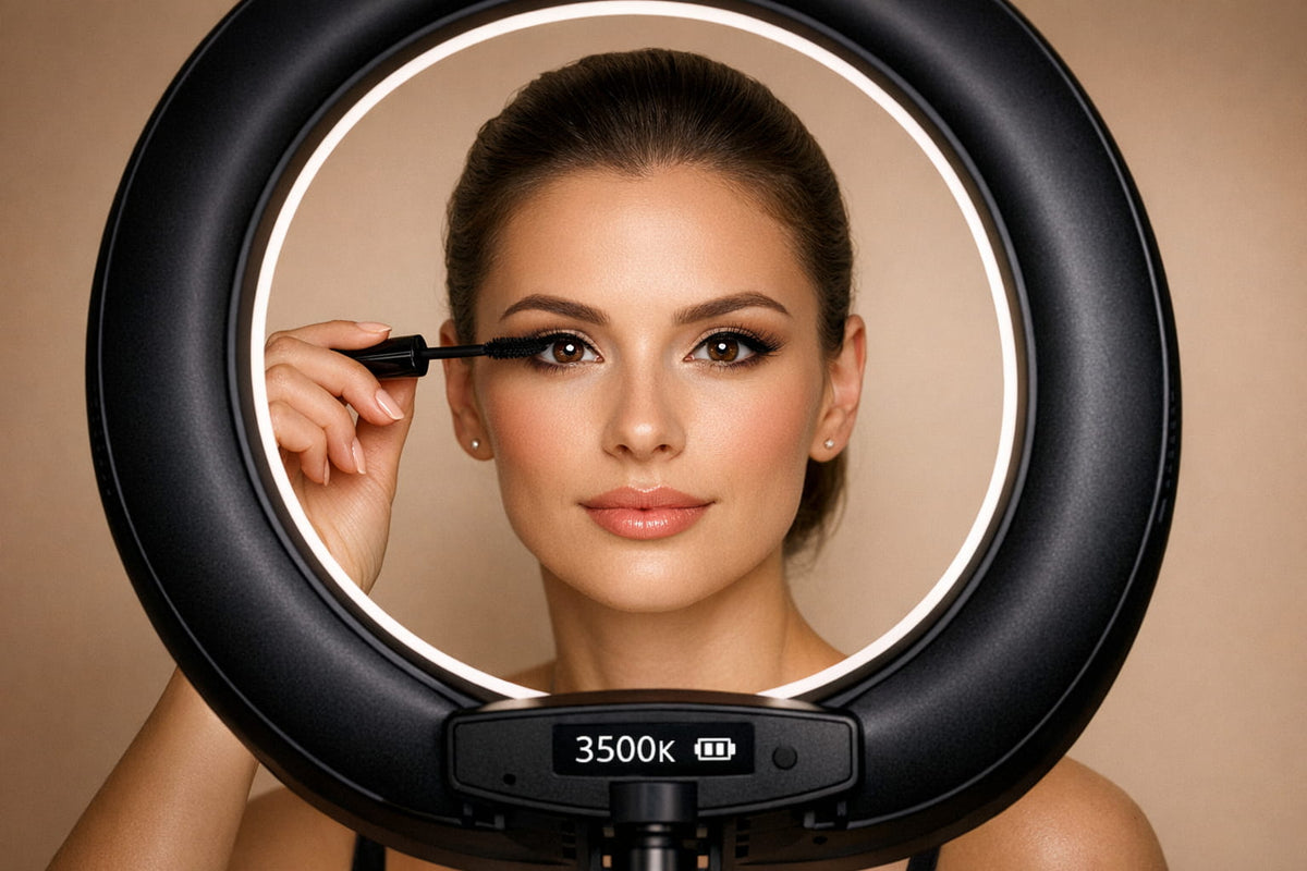 Ringlicht für Beauty, Make-up & Fotografie