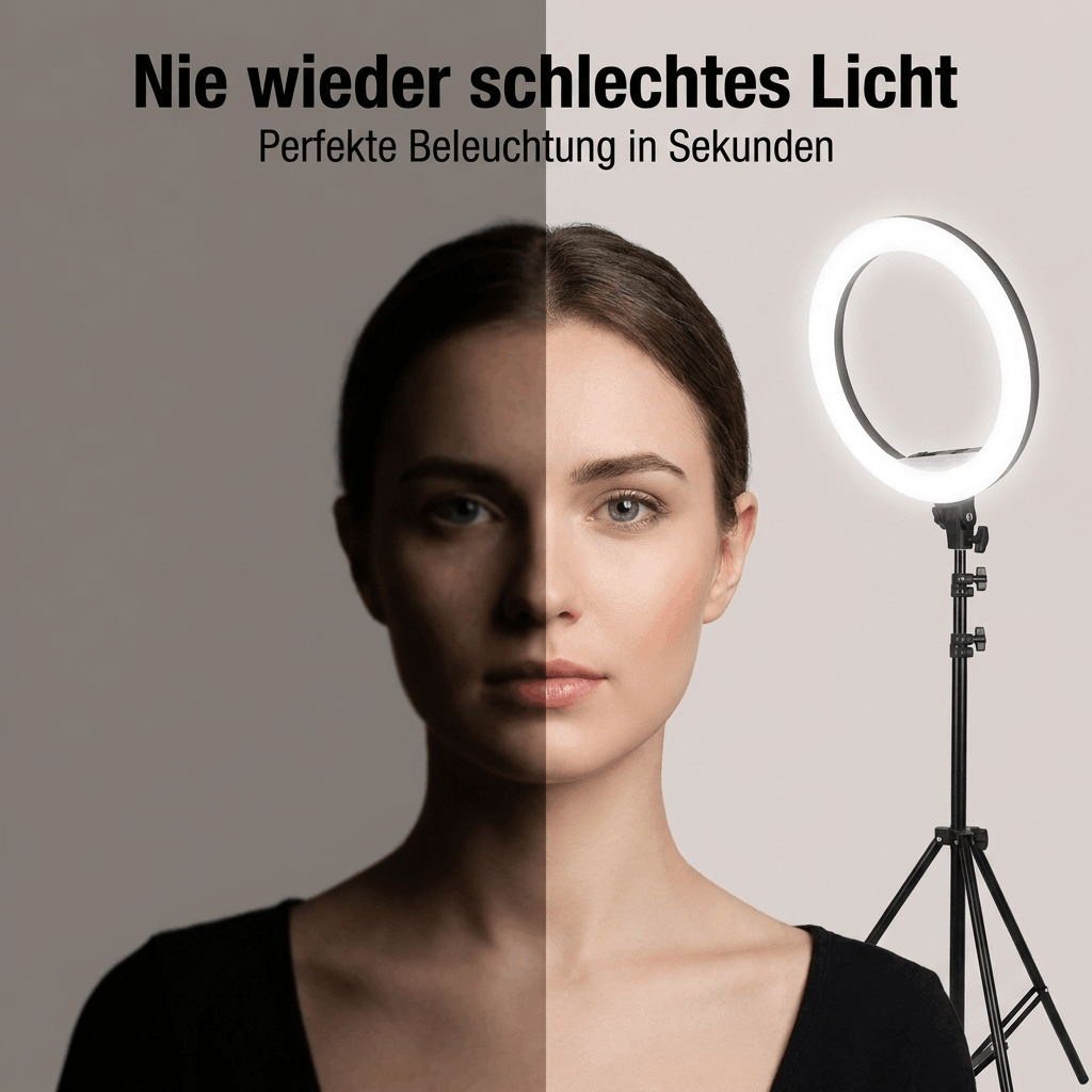 Ringlichter mit Stativ
