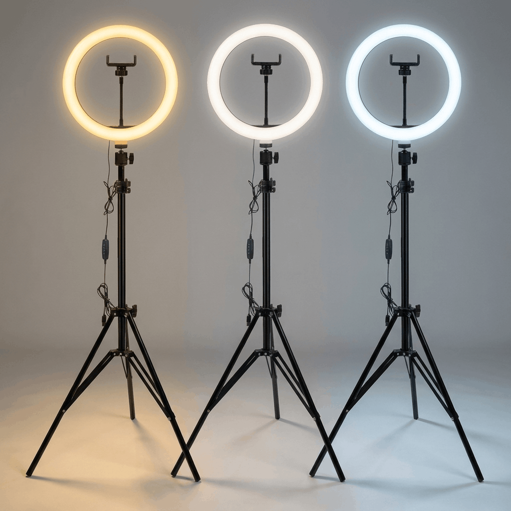 Tri-Color Ringlicht