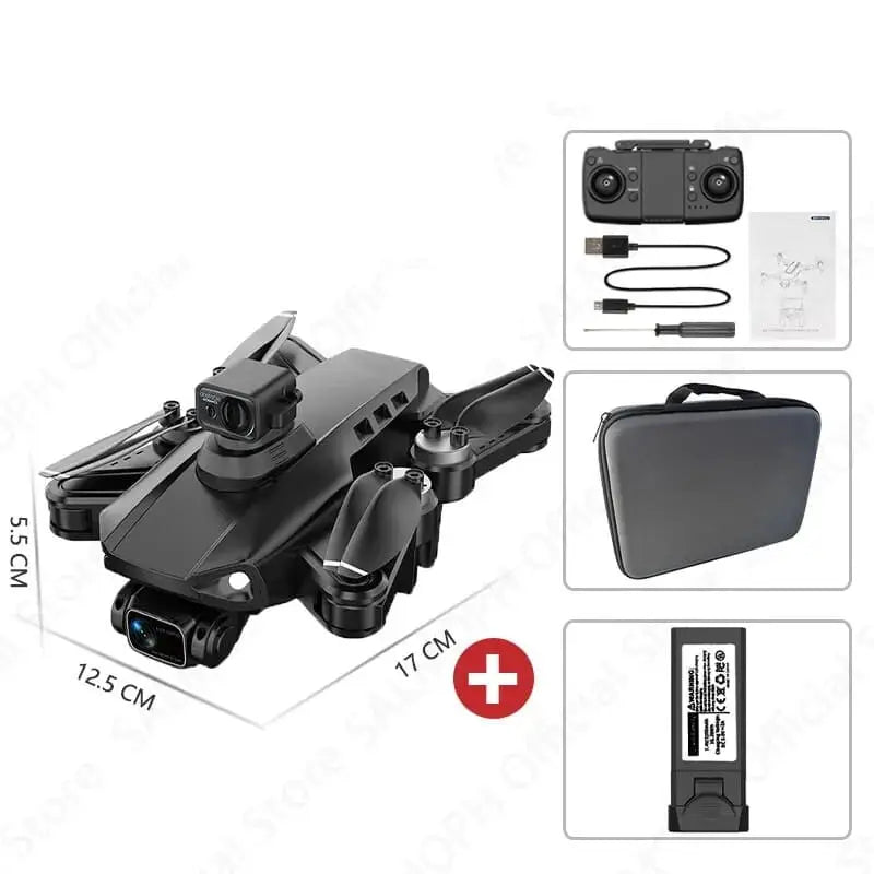 Drohne P900 Pro - schwarz